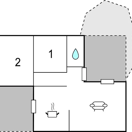 Hébergement de vacances Two Bedroom Holiday In *
